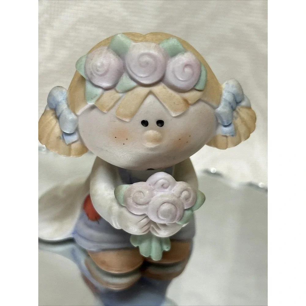 Bumpkins Bisque Porcelain‎ Bride & Groom Figurines Fabrizio George Cake Toppers